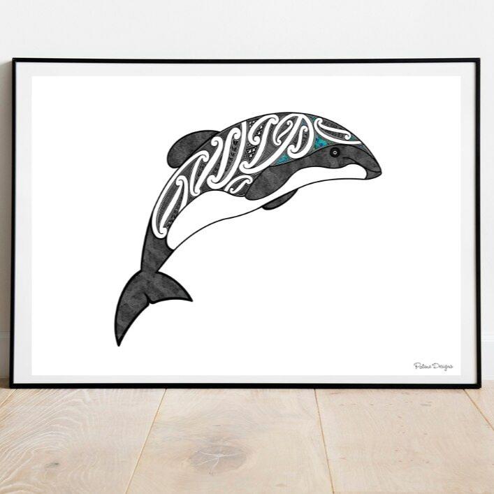 Paua Tūpoupou Print