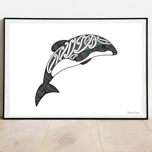 Paua Tūpoupou Print