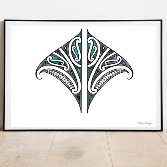 Paua Whai Mōmona Print