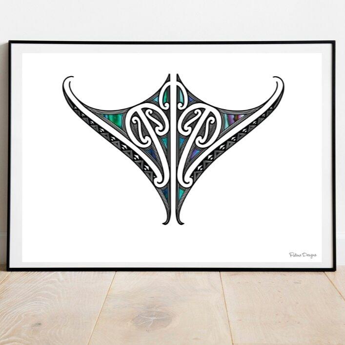 Paua Whai Rua Print