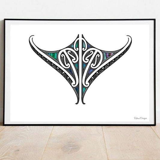 Paua Whai Rua Print