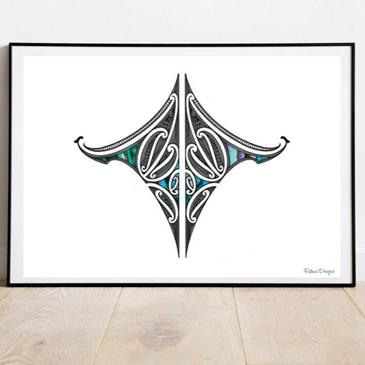 Paua Whai Hīroki Print