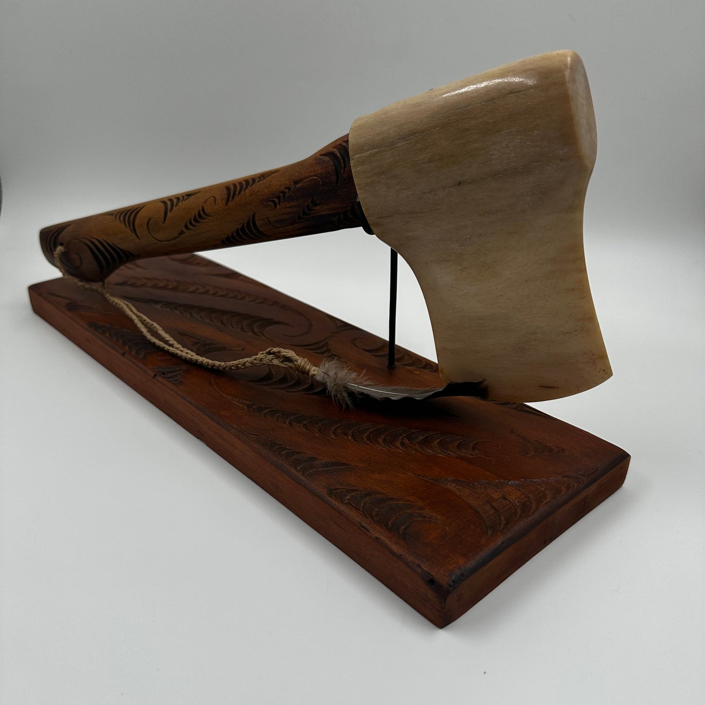Whalebone Axe and Stand