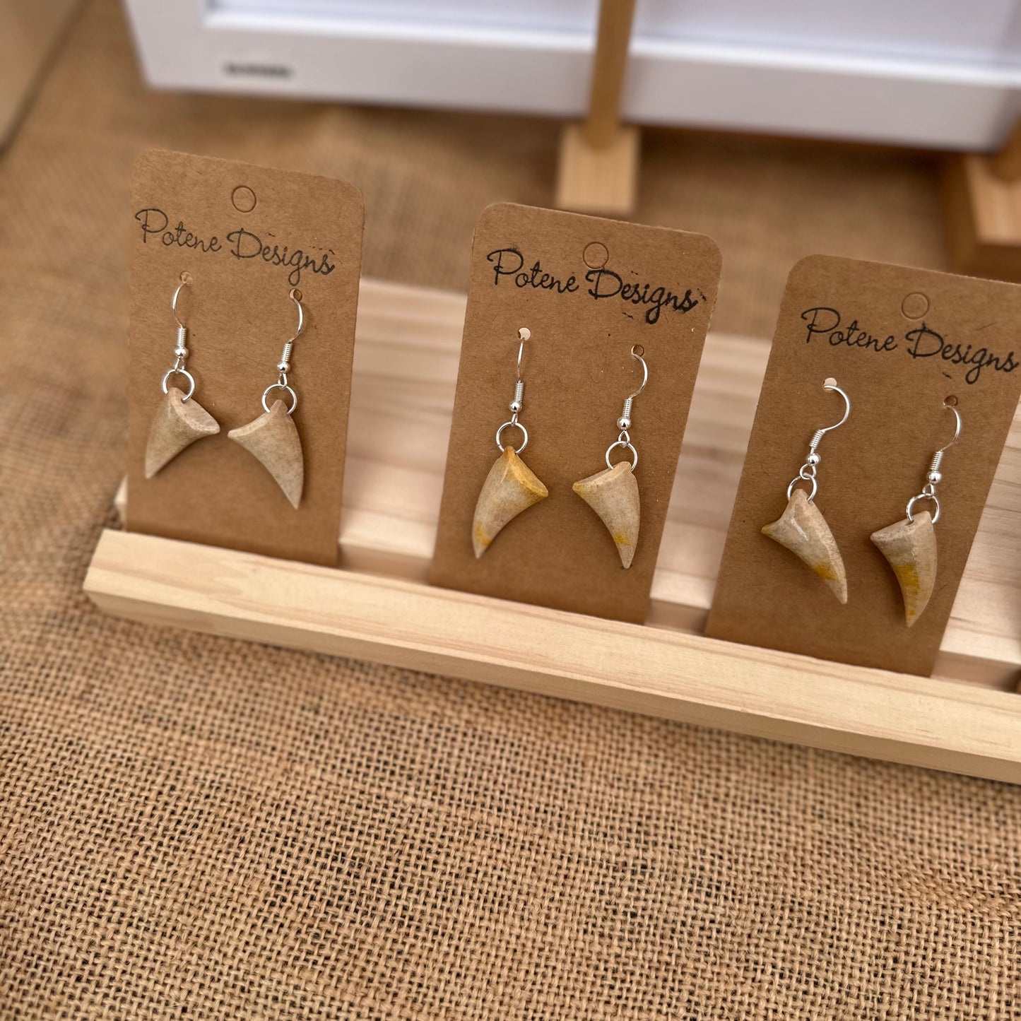 Whale Bone Earrings
