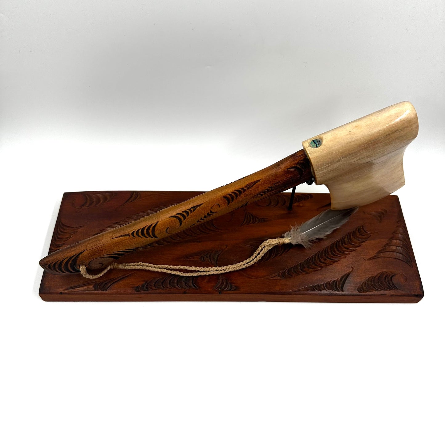 Whalebone Axe and Stand