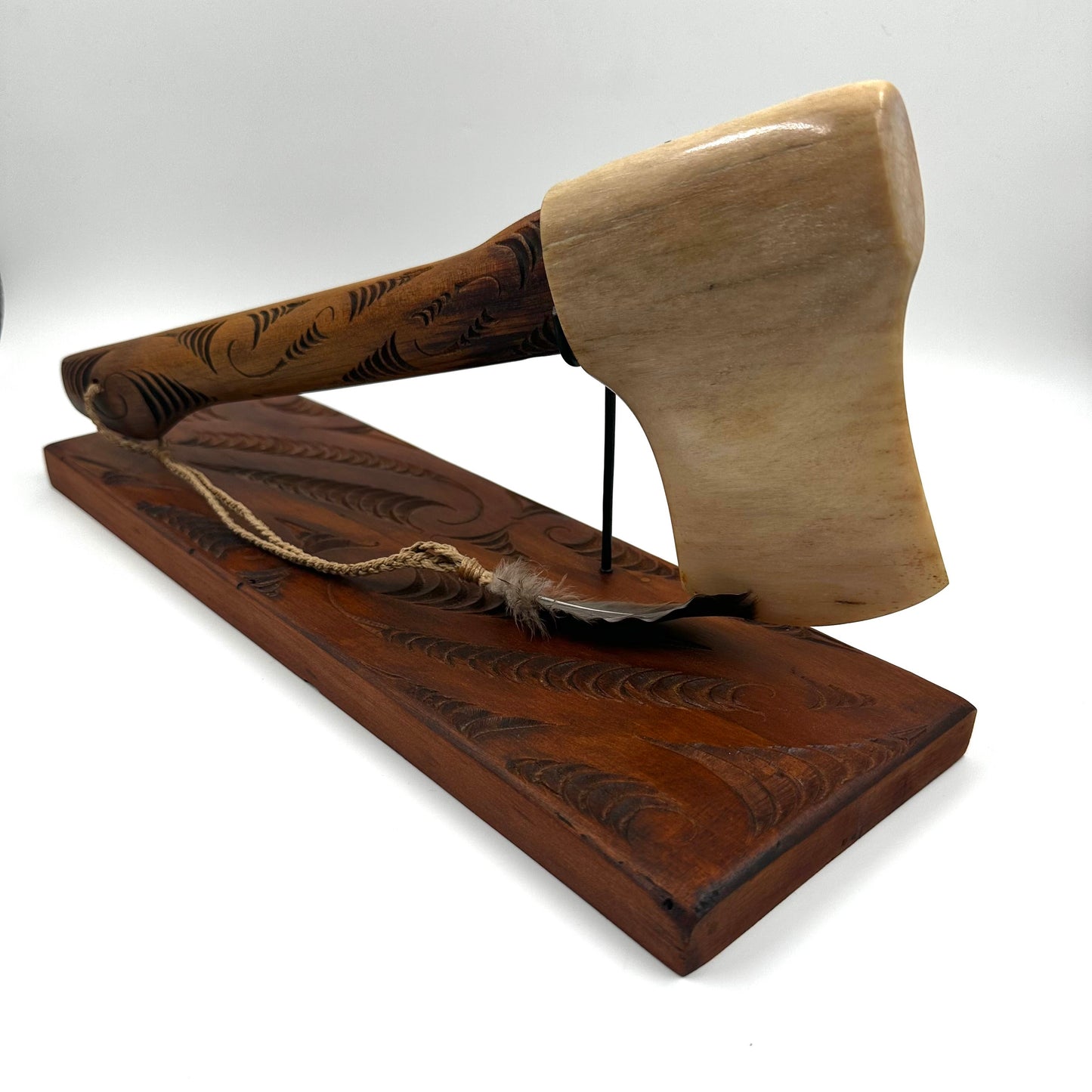 Whalebone Axe and Stand