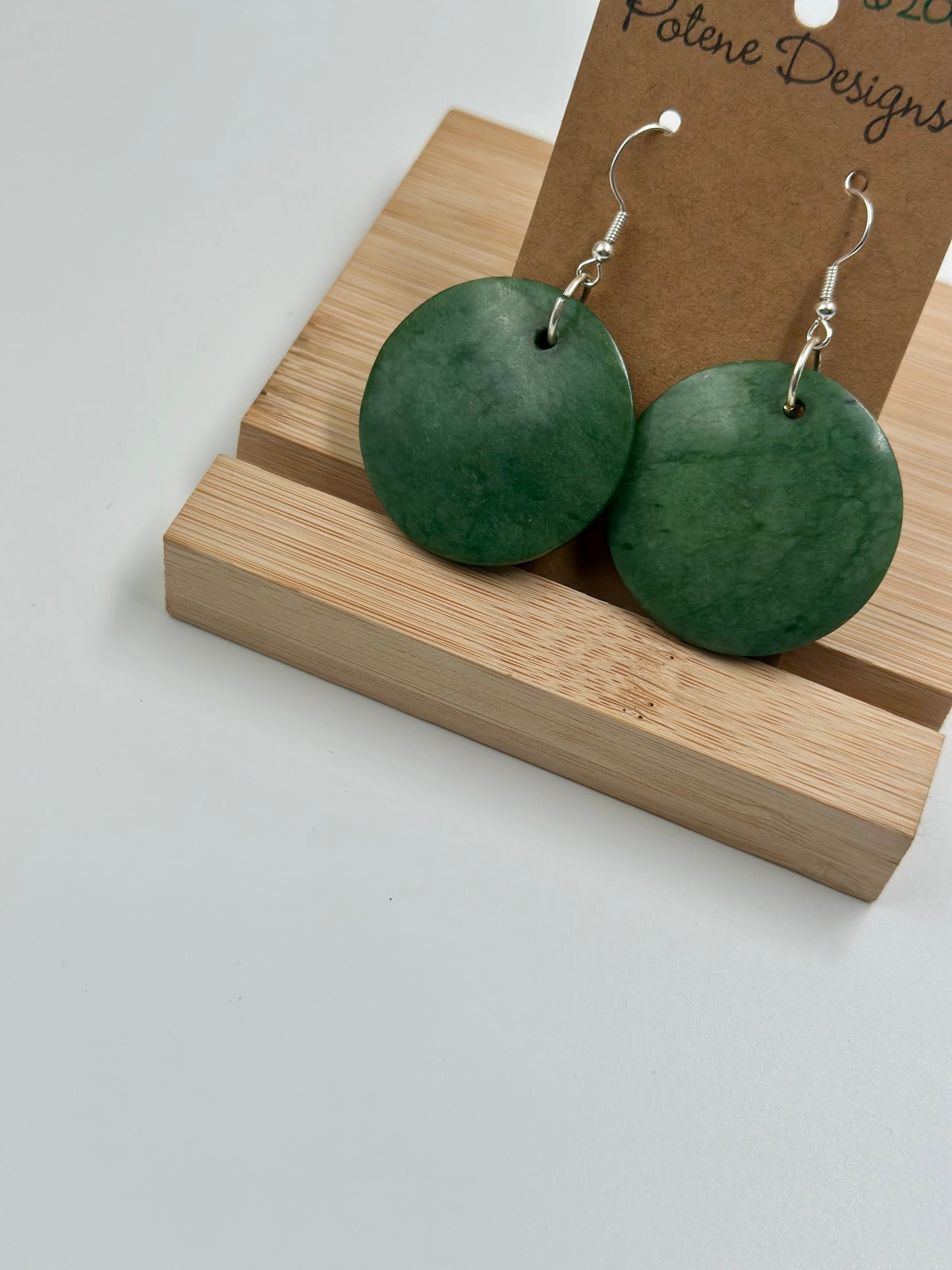 Pounamu Earrings 12